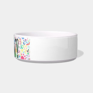 猫の鳴き声! 猫ボール(独身のな猫の鳴き声!) ボウル