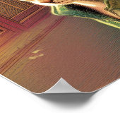 猫の10代の緑のセーター都市エイリアン ポスター (角)