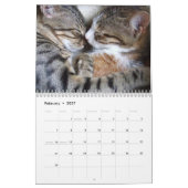 猫の2027年カレンダー カレンダー (2月 2027)