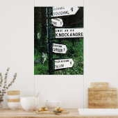 猫の9マイルのポスター ポスター (キッチン)