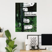 猫の9マイルのポスター ポスター (ホームオフィス)