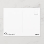 猫の「ニャおもしろいー」と「うすー」を描いた猫漫画 ポストカード (裏面)