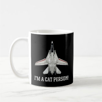 猫のF-14 Tomcat コーヒーマグカップ