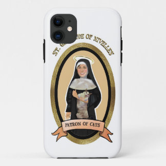 猫のIphoneの場合の守護聖人 iPhone 11 ケース