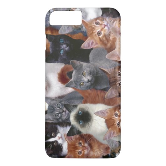 猫のiPhone 7のプラスの場合 Case-Mate iPhoneケース (裏面)