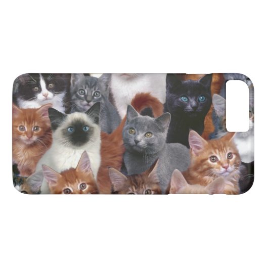 猫のiPhone 7のプラスの場合 Case-Mate iPhoneケース (裏面(横))