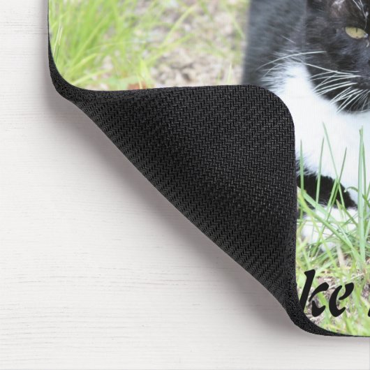 猫のmousepad マウスパッド (コーナー)