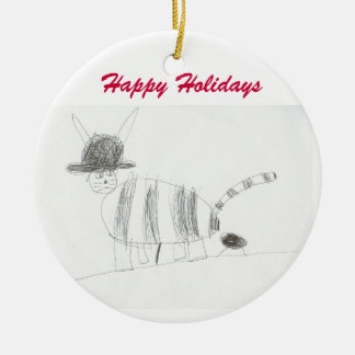 猫のPooのオーナメント セラミックオーナメント