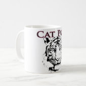 猫のPooのコーヒー・マグ コーヒーマグカップ (正面左)