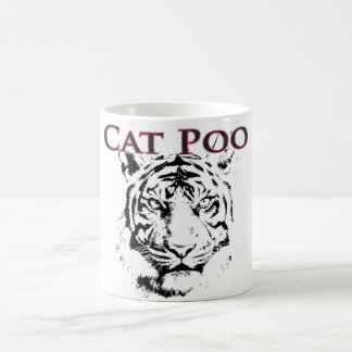 猫のPooのコーヒー・マグ コーヒーマグカップ