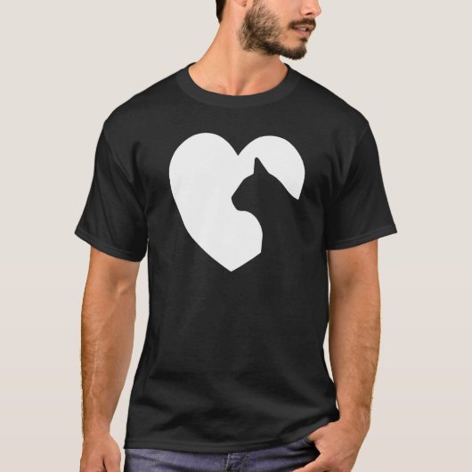 猫のTシャツ 謎めいた 愛らしい 猫好きさんにぴったり Tシャツ (正面)