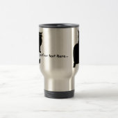 猫のTavelのマグパーソナライズな猫のマグの猫好きのギフト トラベルマグ (中央)