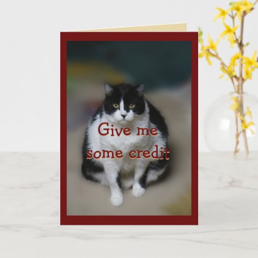 猫はあらゆる大事な行事のために、最高のfv-カスタマイズ カード (黄色い花)