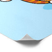 猫はいたずらポスター(16x20) ポスター (角)