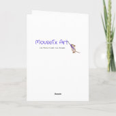 猫はおもしろいみんなクリスマスカード シーズンカード (裏面)