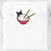 猫はお米が大好き スクエアシール (バッグ)