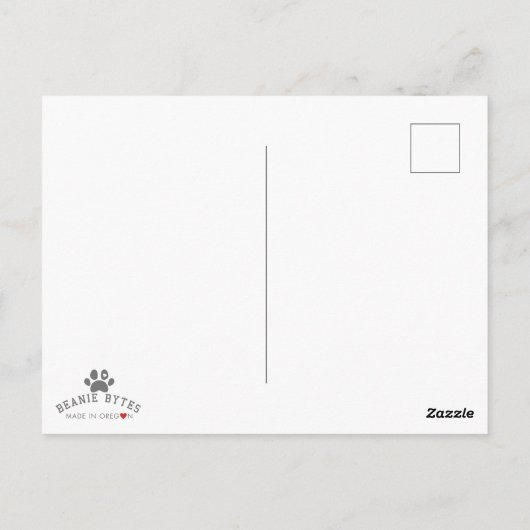 猫はがきを紛失してしまってごめんなさい ポストカード (裏面)