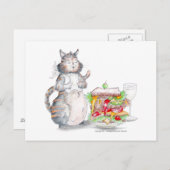 猫はがき ポストカード (正面/裏面)