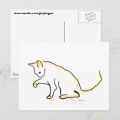 猫はがき ポストカード (正面/裏面)