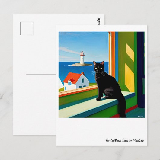 猫はがき ポストカード (正面/裏面)