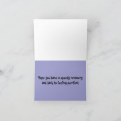 猫はすぐによく得ます カード (内部)