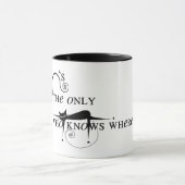 猫はそれがどこににあるか知っています! マグカップ (中央)