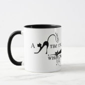 猫はそれがどこににあるか知っています! マグカップ (左)