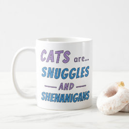 猫はぬくもりと賑やかさ コーヒーマグカップ