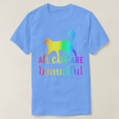 猫はみんな美しい Tシャツ (デザイン正面)