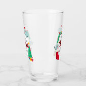 猫はもしクリスマスカードを送るだろうけど タンブラーグラス (左)