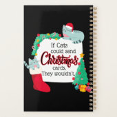 猫はもしクリスマスカードを送るだろうけど プランナー手帳 (裏面)