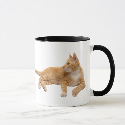 猫はもし文字を… マグカップ (右)