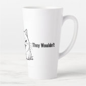 猫はもし文字マグ カフェラテマグ (右)