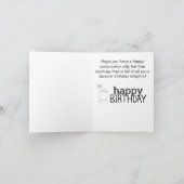 猫はもし誕生日 カード (内部)