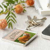 猫はもはや我々の側ではなく、永遠にハートに キーホルダー (側面)