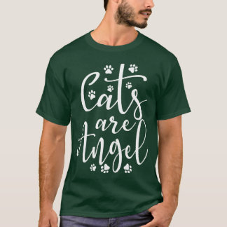猫はエンジェル・ギフト Tシャツ