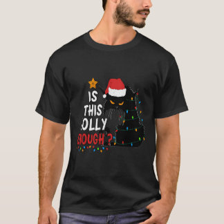 猫はクリスマスすてきに満ちていおもしろいる Tシャツ