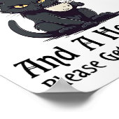 猫はドラマの匂いと頭痛の種が好き ポスター (角)