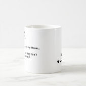 「猫はニャーと…」 コーヒーマグ コーヒーマグカップ (中央)