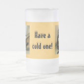 猫はビールが好きだ フロストグラスビールジョッキ (中央)