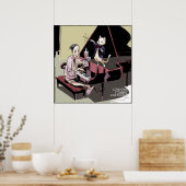 猫はピアノのポスターでも全てを操る ポスター (キッチン)