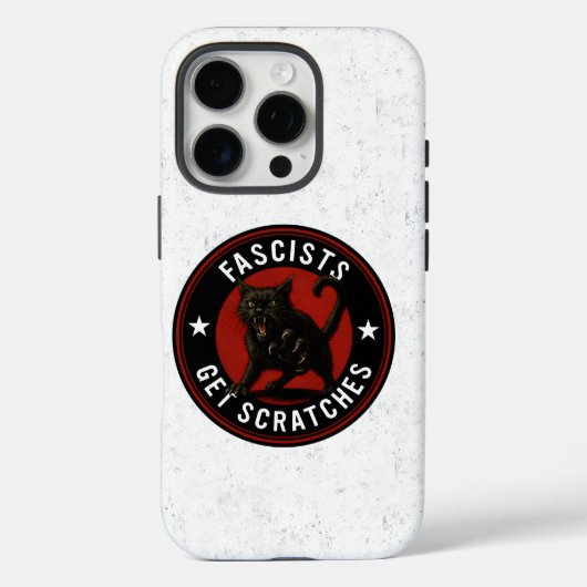 猫はファシストに反対 Case-Mate iPhoneケース (裏面)