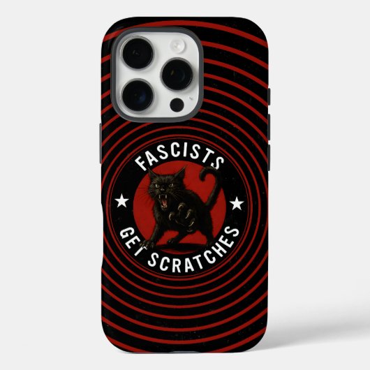 猫はファシストに反対 Case-Mate iPhoneケース (裏面)
