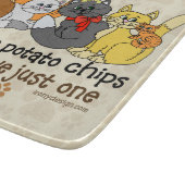 猫はポテトチップのようです カッティングボード (角)