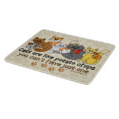 猫はポテトチップのようです カッティングボード (角)