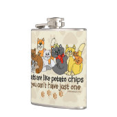 猫はポテトチップのようです フラスク (左)