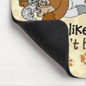 猫はポテトチップのようです マウスパッド (コーナー)