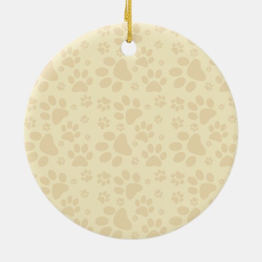 猫はポテトチップのユーモアのようです セラミックオーナメント (裏面)