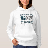 猫は一匹だけ パーカ (正面)