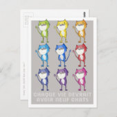 猫は一生に9匹いる ポストカード (正面/裏面)